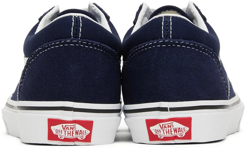 Vans Kids Navy Old Skool Little Kids (VN0A7Q5F4W61)