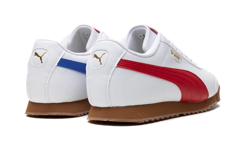 Puma Roma RWB “White / Red / Blue Mismatch” (388341-01)