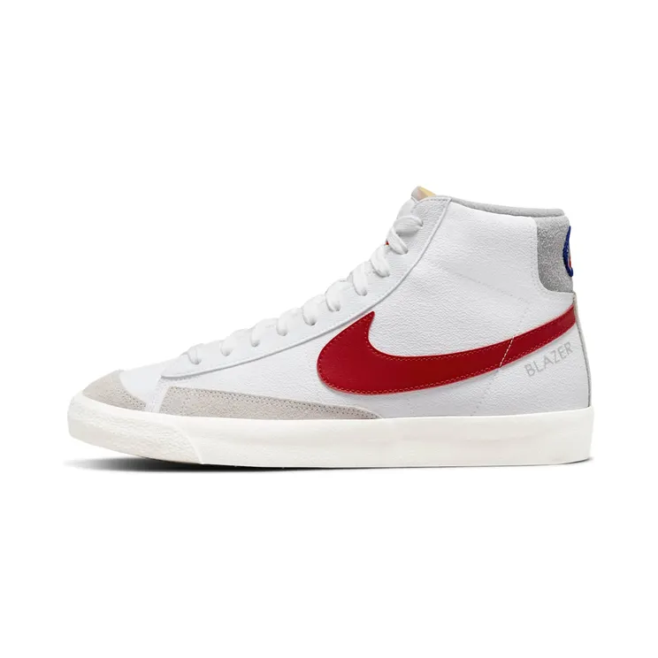 Nike Blazer Mid 77 Athletic Club “White / Light Smoke Grey / Phantom / Gym Red” (DH7694-100)