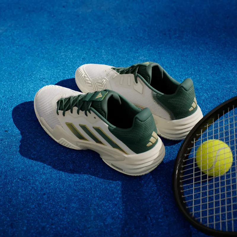 Adidas Barricade 13 Tennis Core White / Gold Metallic / Collegiate Green (IH5140)