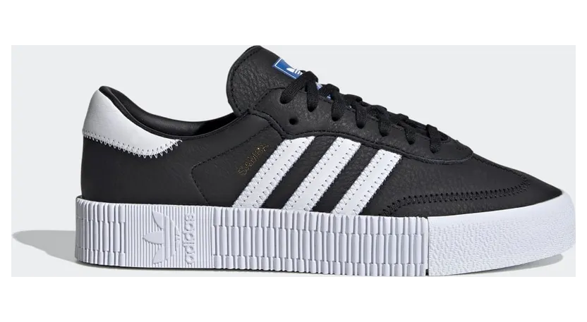 adidas SAMBAROSE Schuh Core Black / Cloud White / Blue Bird (FV0766)