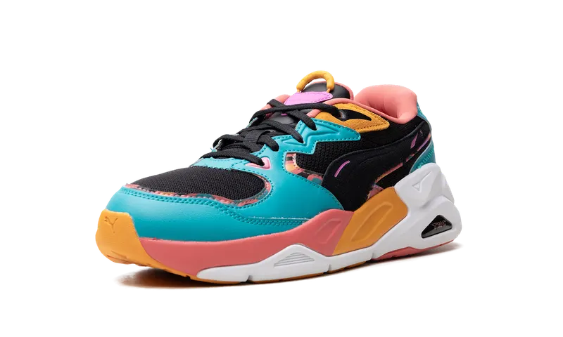 TRC MIRA LAVA “Puma Black / Deep Aqua / Salmon / Multi-Color” (388410-01)