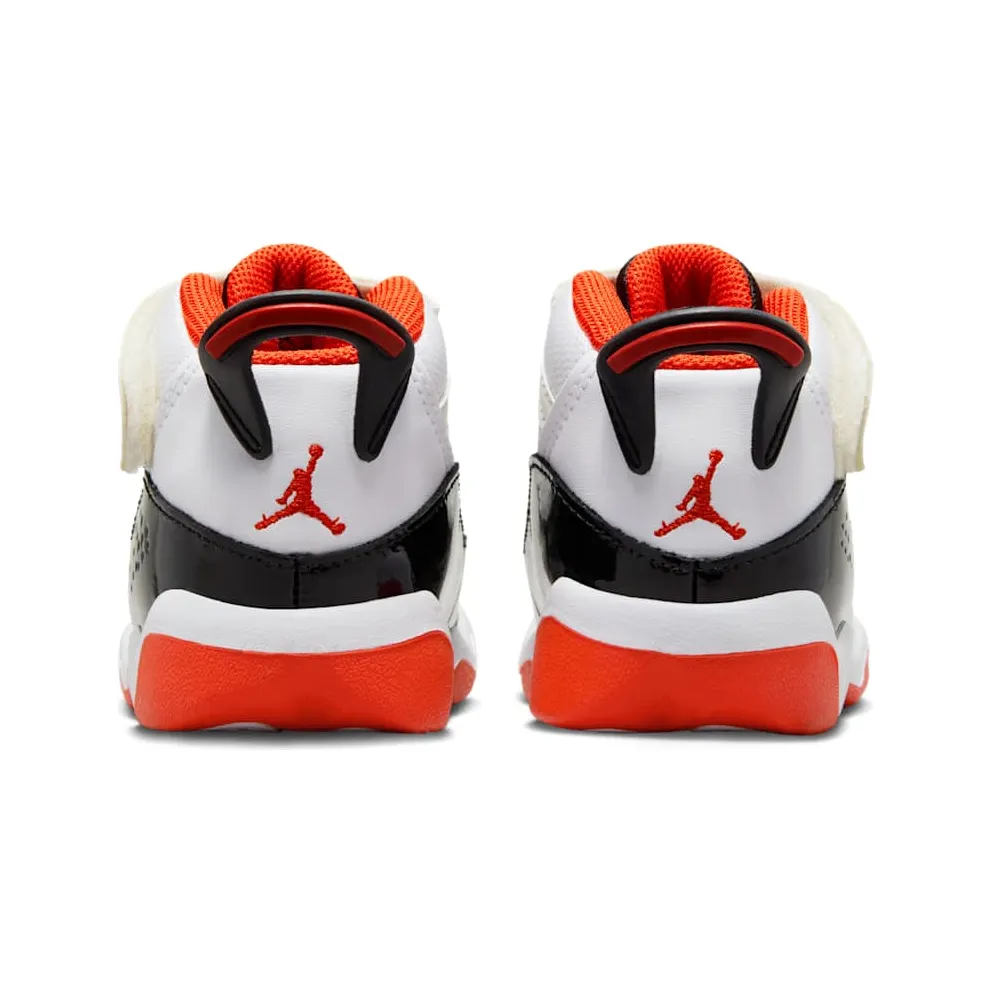 Jordan 6 Rings White Black Sail Team Orange (DV1344-108)