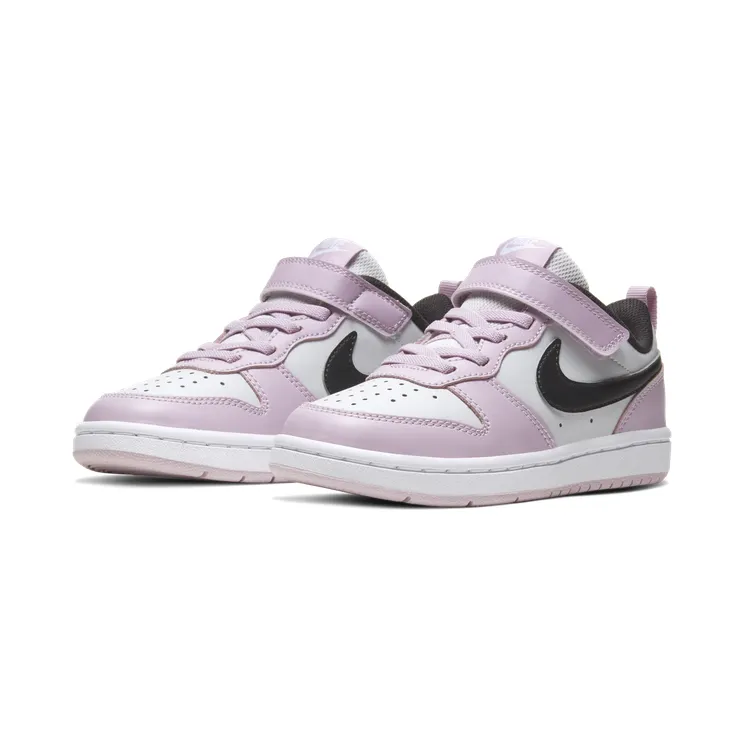 Nike Court Borough Low 2 Grey “Photon Dust / Iced Lilac / White / Off-Noir” (BQ5451-005)