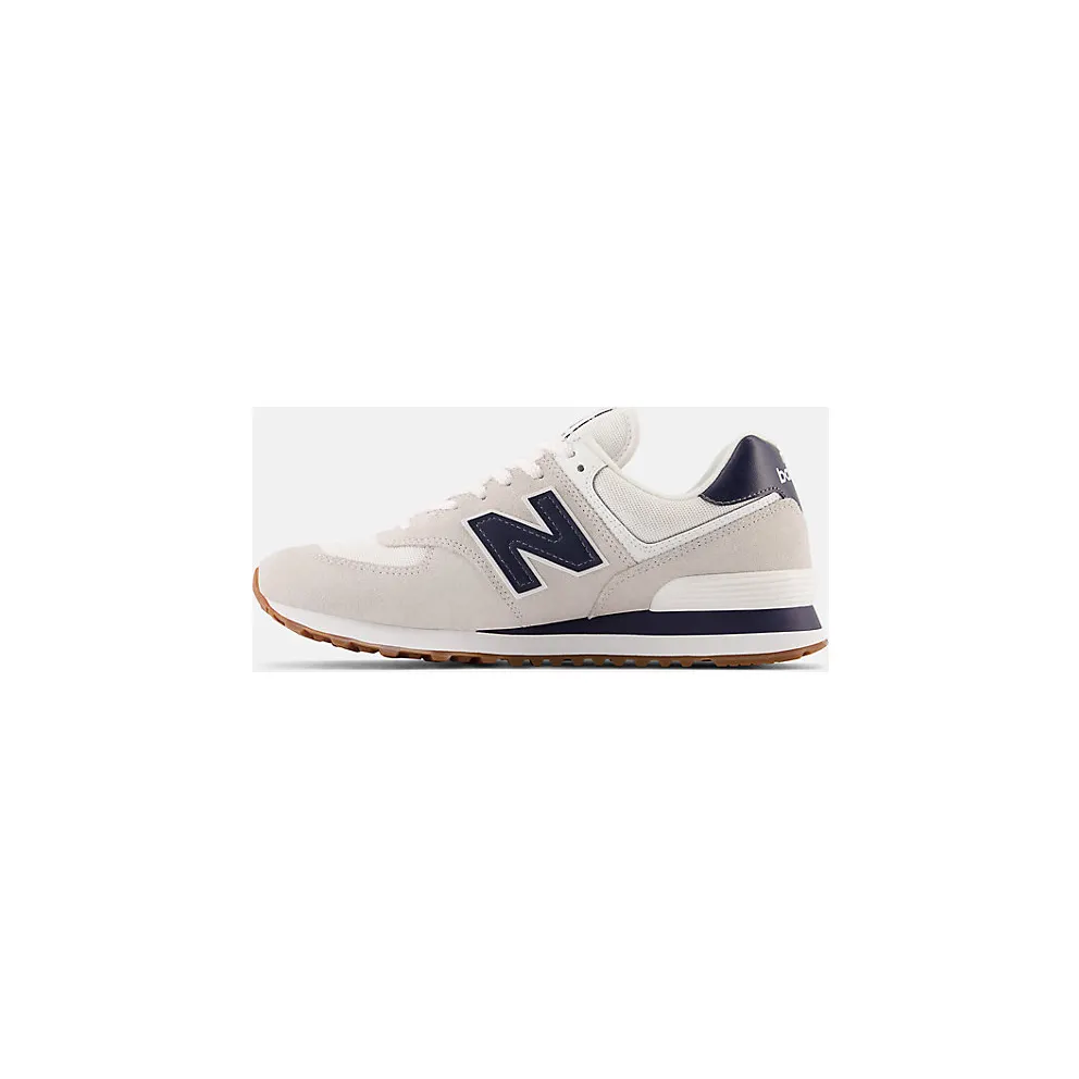 New Balance New Balance Unisex 574 White/Blue (ML574TF2)