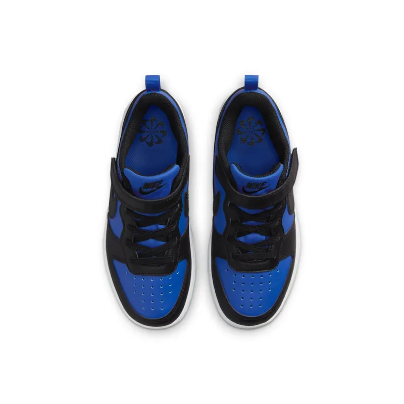 Nike Court Borough Low Recraft Game Royal White Black (HM6298-480)