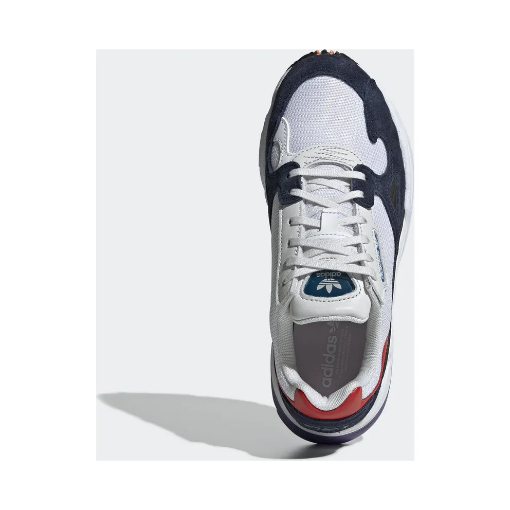 adidas Falcon Crystal White Collegiate Navy (W) Crystal White/Crystal White/Collegiate Navy (CG6246)