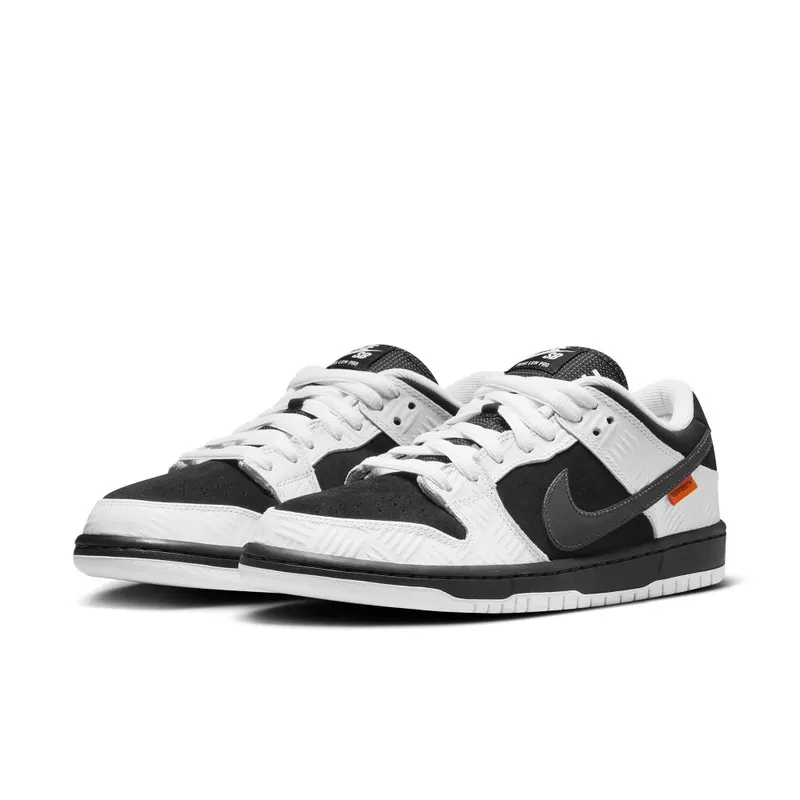 Nike SB Dunk Low Pro White/Safety Orange/Black (FD2629-100)