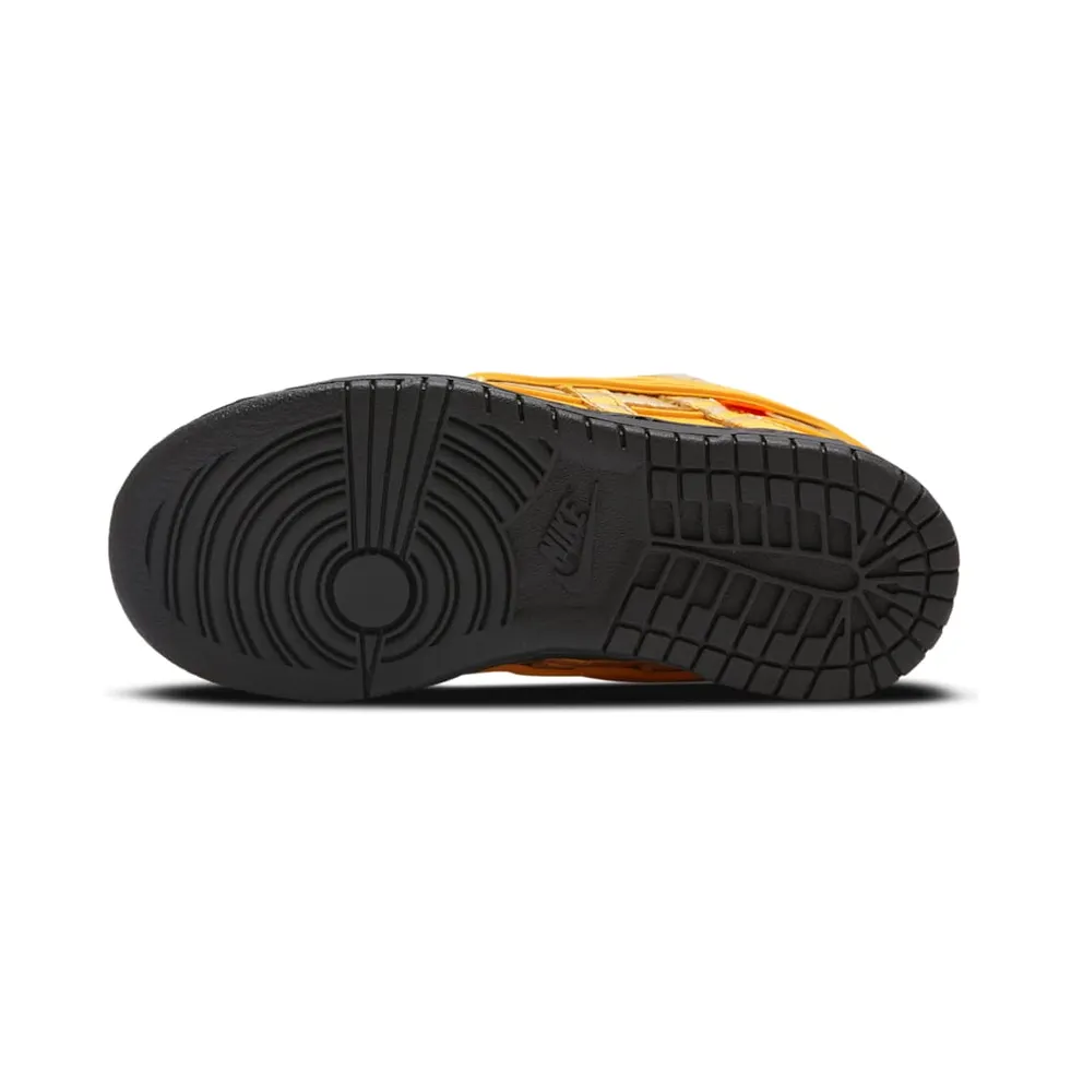 Nike Air Rubber Dunk Off-White University Gold (PS) University Gold/University Gold-Black (CW7410-700)