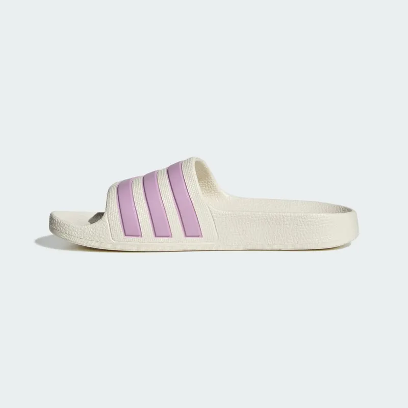 Adidas adilette Aqua Slides Kids Off White / Bliss Lilac / Off White (JS2498)