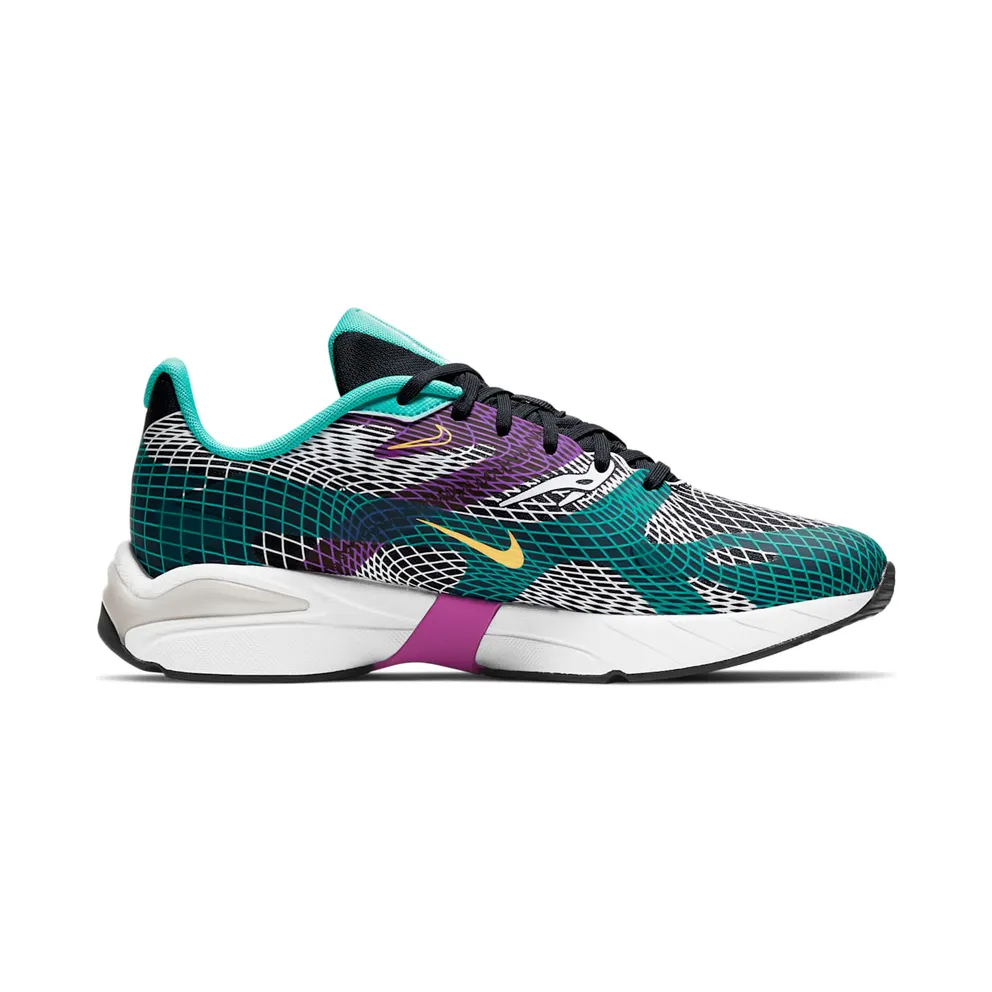 Nike Ghoswift “Black / Hyper Jade / Vivid Purple / Laser Orange” (BQ5108-004)