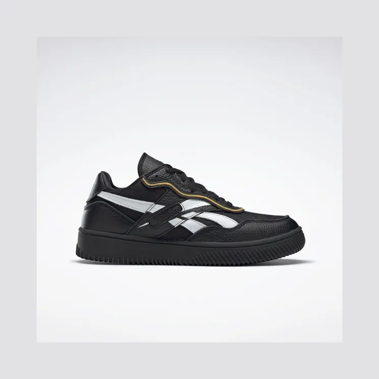 Reebok VB Dual Court II Schoenen Black / Black / White