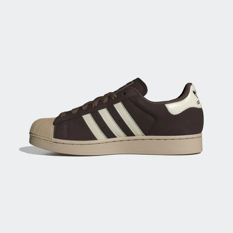 Adidas Superstar II Shoes Aurora Coffee / Off White / Stone Khaki (IH9314)