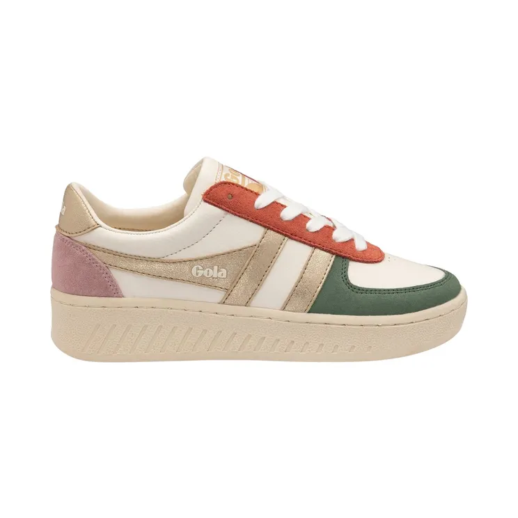 Gola Grandslam “o.wht/sage/gld/pt.pnk” (CLB207ZN)