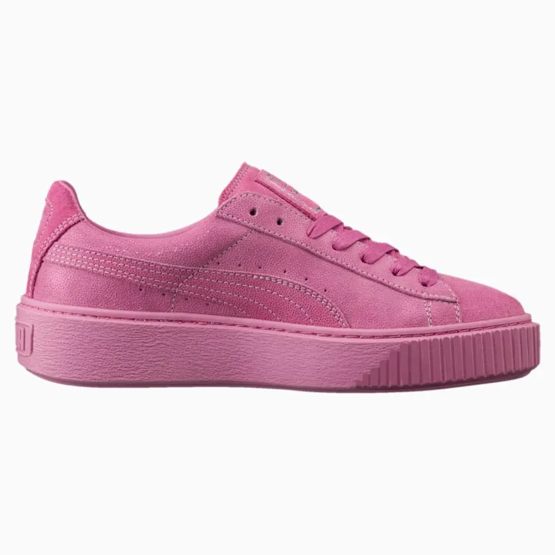 Puma Basket Platform Reset Pink (363313-02)