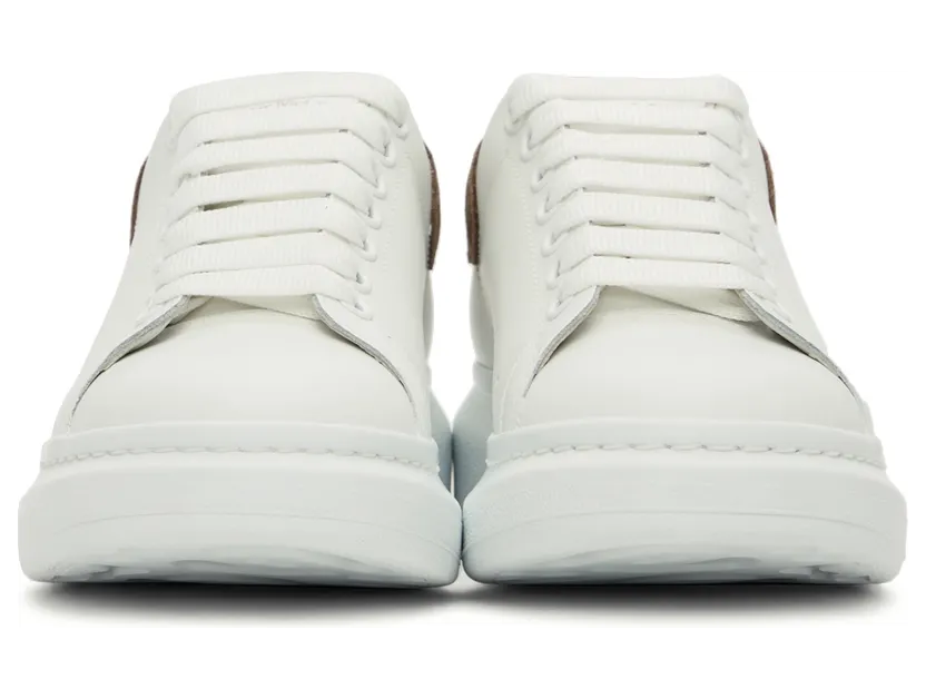 Alexander McQueen White Oversized Sneakers (553680WIBN29784) (2)