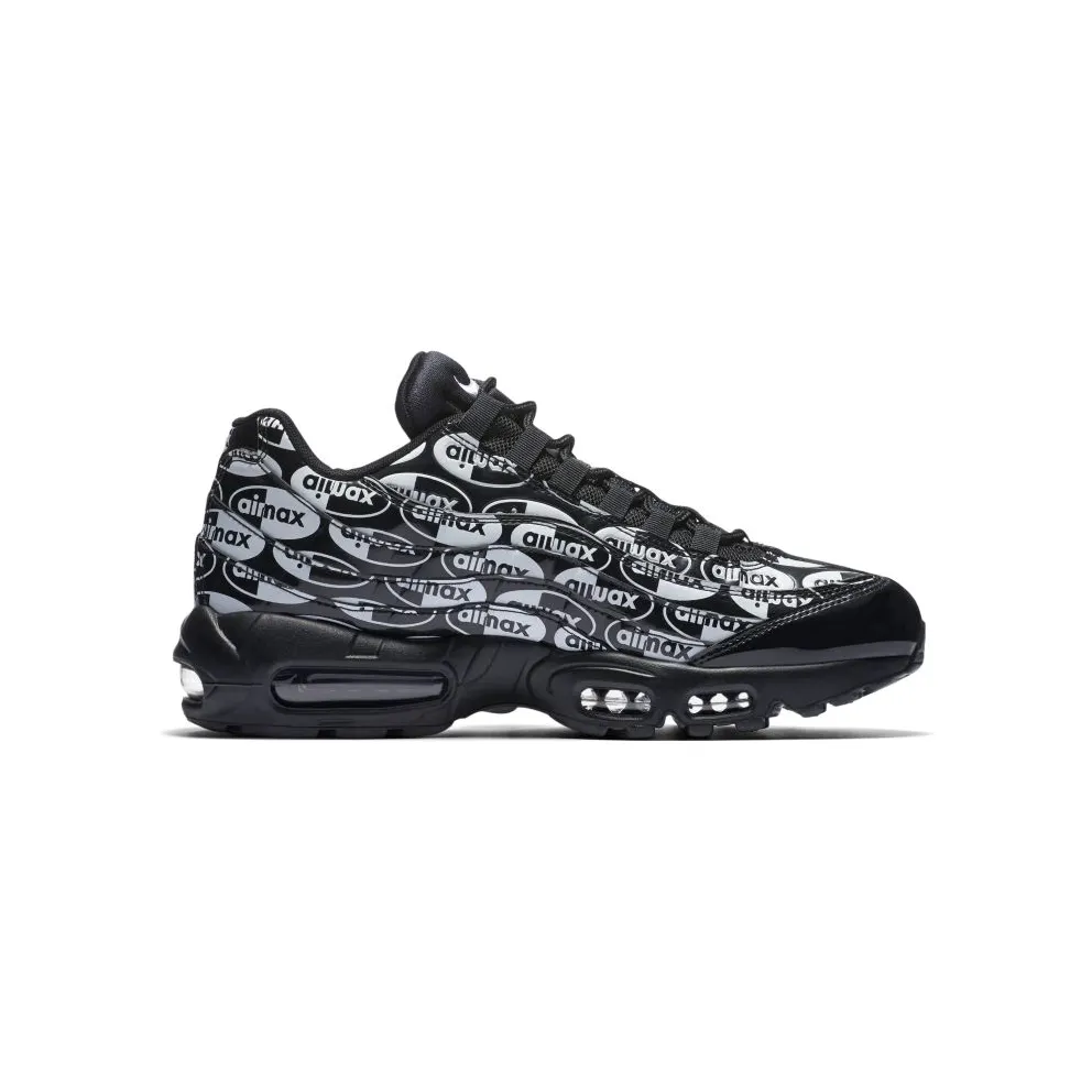 Nike Air Max 95 Premium Black Black White Black (538416-017)
