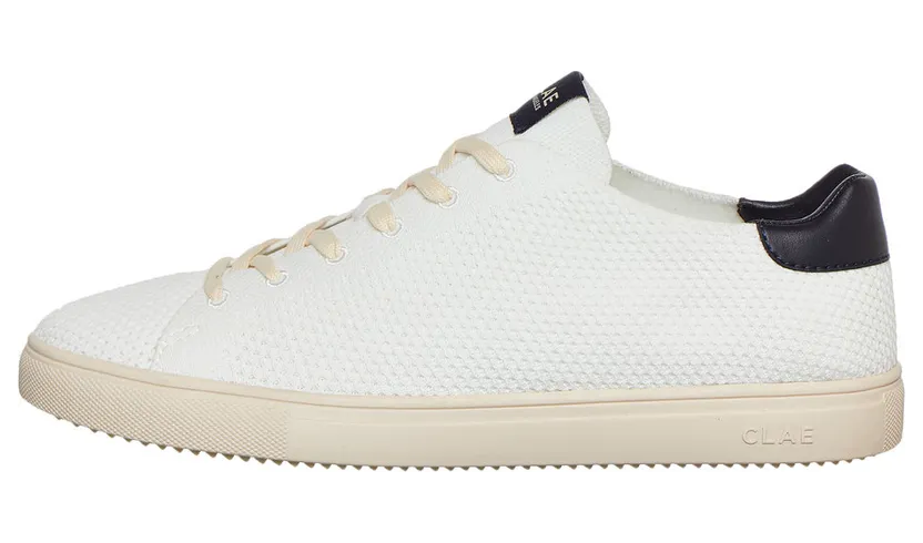 Clae Bradley Knit White / Navy (CL20ABK02-WNY)