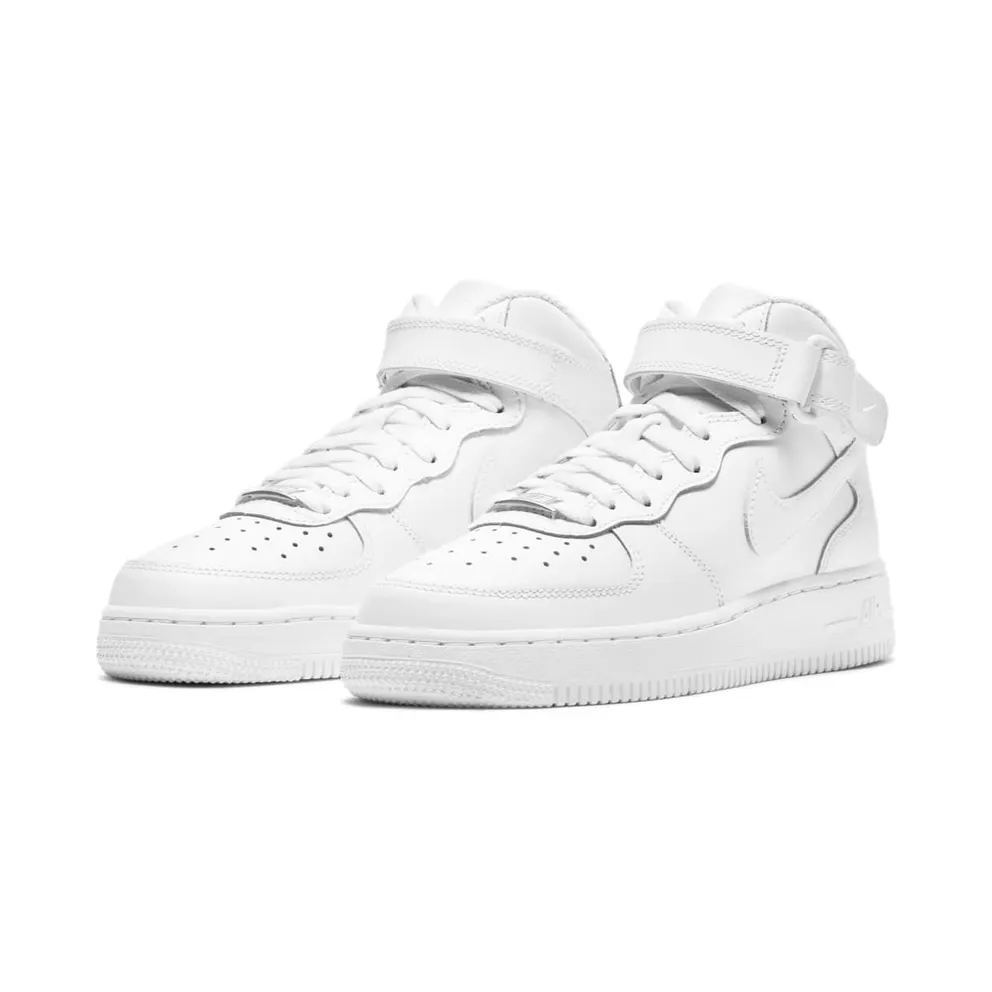 Nike Air Force 1 Mid LE Older Kids’ White (DH2933-111)