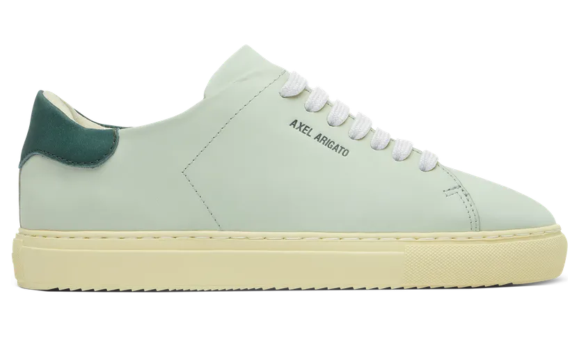 Axel Arigato Clean 90 Sneaker “Light Green,Dark Green” (F4662001)