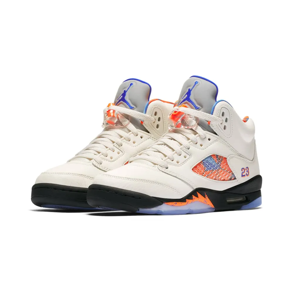 Jordan 5 Retro International Flight (GS) Sail/Racer Blue-Cone-Black (440888-148)