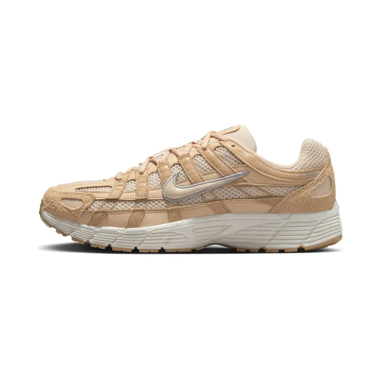Nike P-6000 Suede “White Onyx / Sail / Metallic Silver / Pearl White” (HF0015-203)
