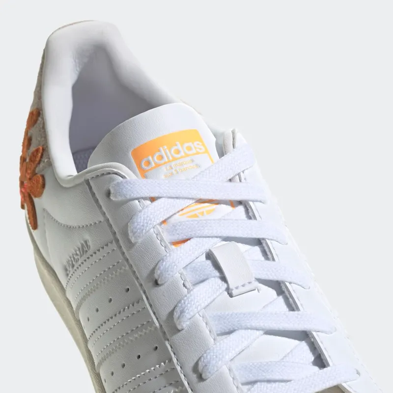 Adidas Superstar Cloud White / Flash Orange / Solar Red (GZ0865)