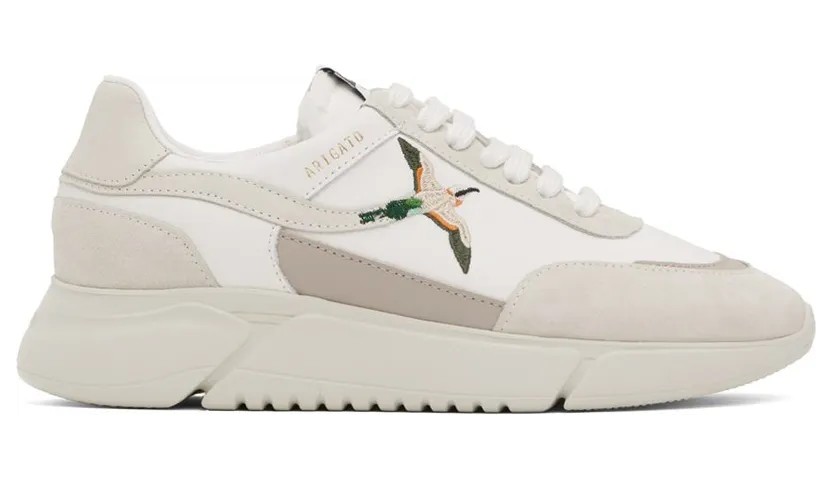 Axel Arigato White Genesis Stripe Bee Bird WHITE/BEIGE (35076)