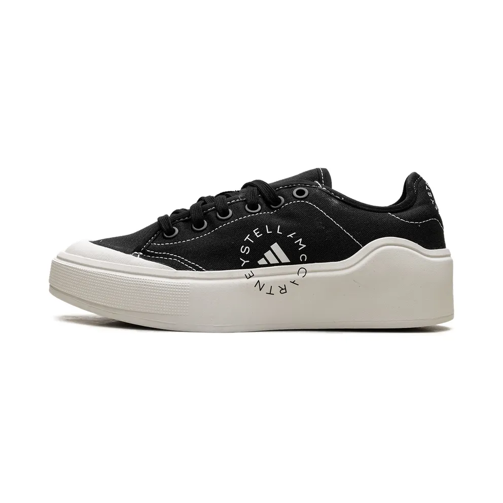adidas by Stella McCartney Court Schuh Core Black / Core Black / Off White (HP5702)