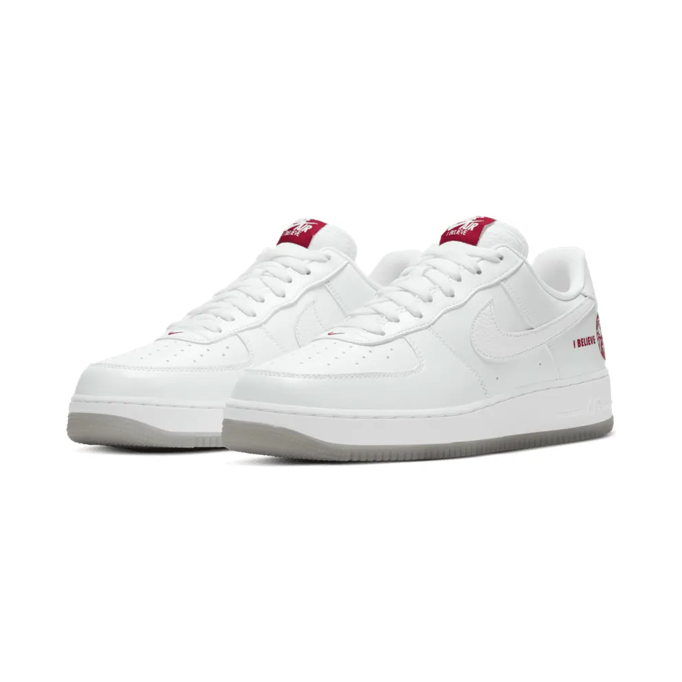 Nike Air Force 1 Low Daruma I Believe White/White/Red (DD9941-100)
