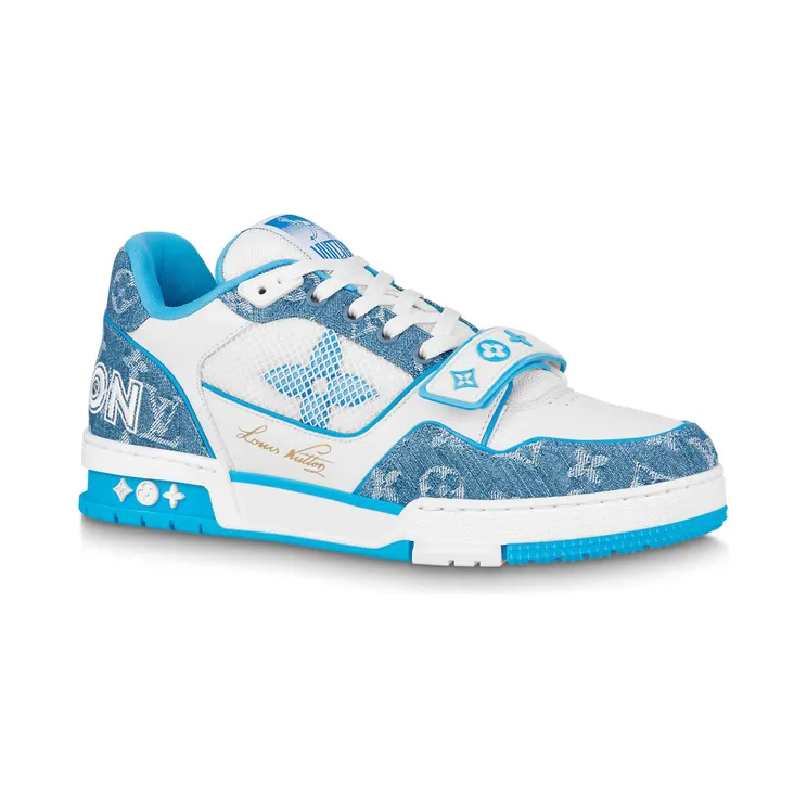 Louis Vuitton Trainer Monogram Denim (1A9ZIH)
