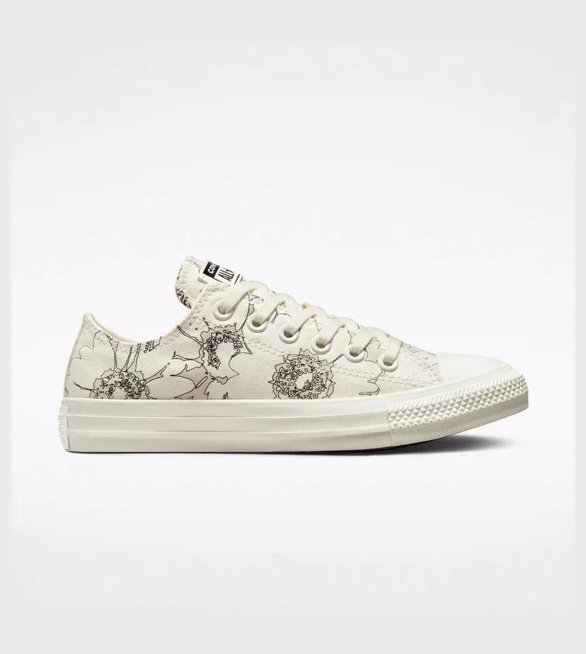 Converse Chuck Taylor All Star Crafted Florals Egret/desert Sand/egret (A01189C)