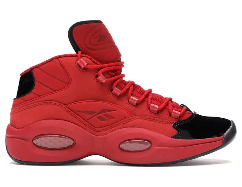 Reebok Question Mid Heart Over Hype Black/Scarlet-Gold Metallic (Other Brands Other)