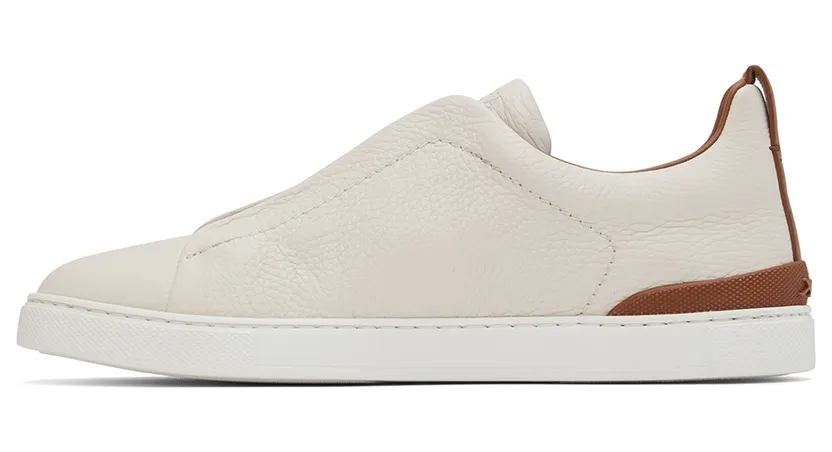 ZEGNA Black Triple Stitch™ Low-Top Sneakers (LHCVO-S4667Z) (3)