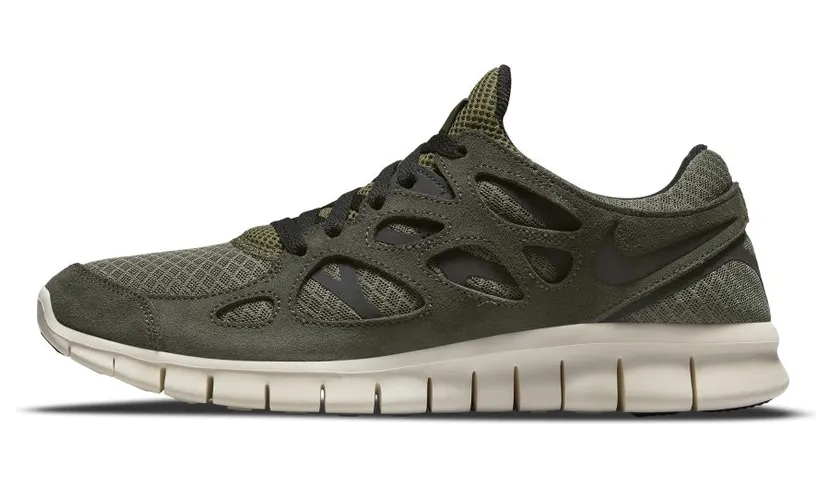 Nike Free Run 2 Sequoia / Black – Medium Olive – Sail (537732 305)