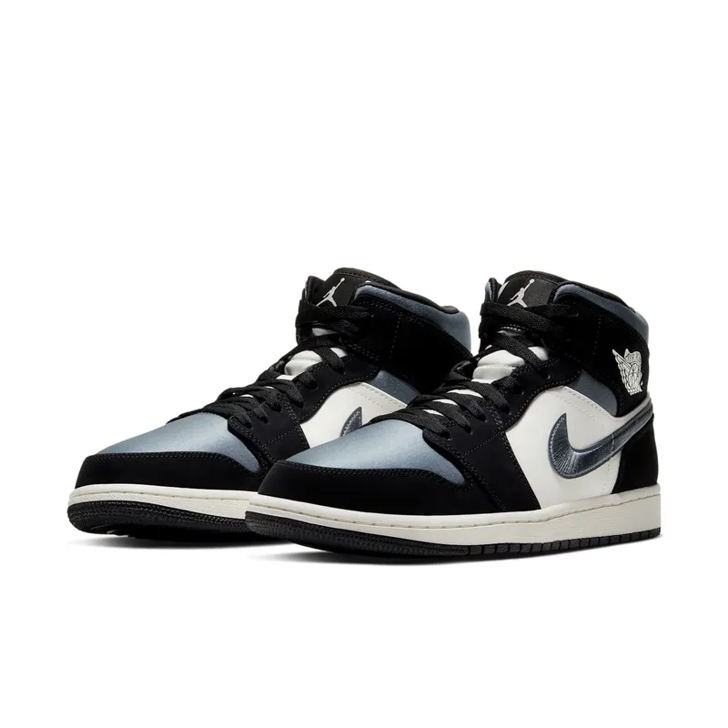Air Jordan Nike AJ I 1 Mid ‘Satin’ (2019) (852542-011)