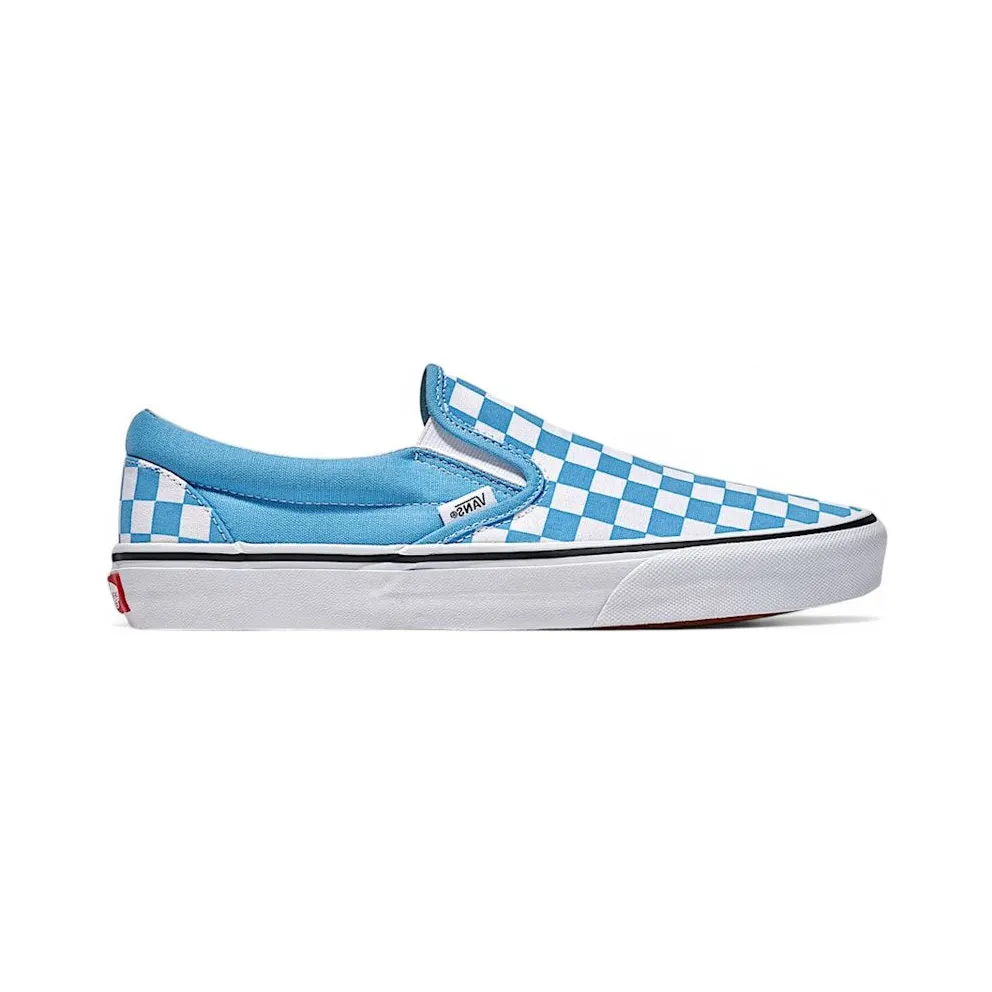 Vans Classic Slip-On Checkerboard Heritage Blue White (VN000D6BE2W)