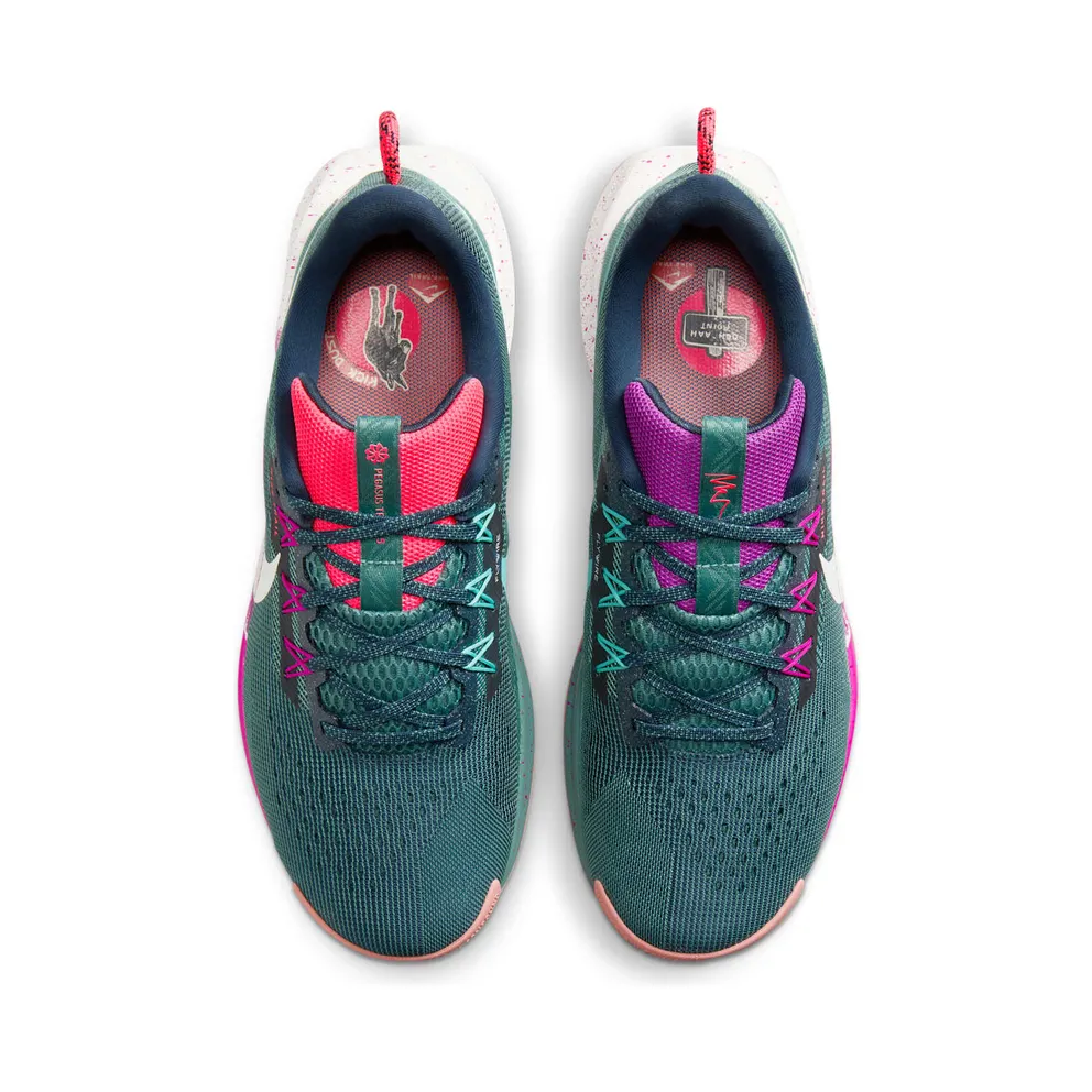 Nike React Pegasus Trail 5 Armory Navy Vivid Grape Green Frost Phantom (DV3864-401)