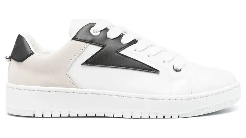 Neil Barrett Duran leren sneakers – Wit (PBCT375BV9002)