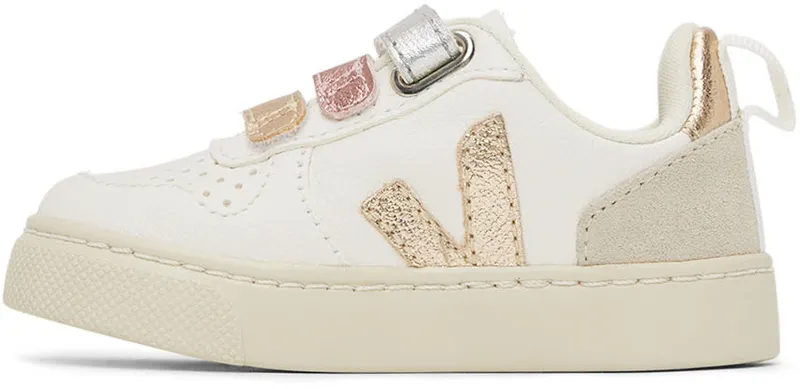 VEJA Baby White & Multicolor V-10 (CV0502894)