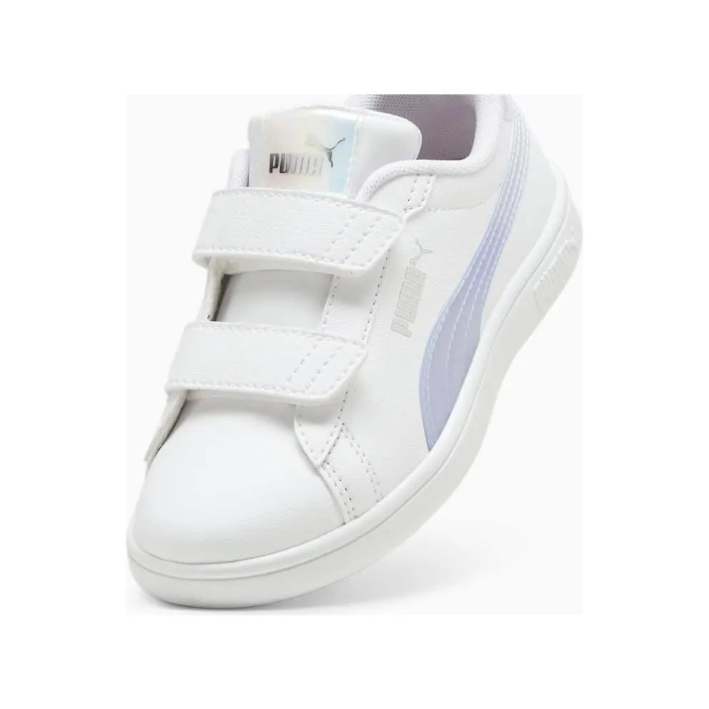 Puma Smash 3.0 Holo 2.0 Silver/White – “White” (398293-01)