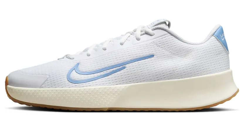 Nike Court Vapor Lite 2 HC White Sail Gum Light Brown Light Blue (DV2018-107)