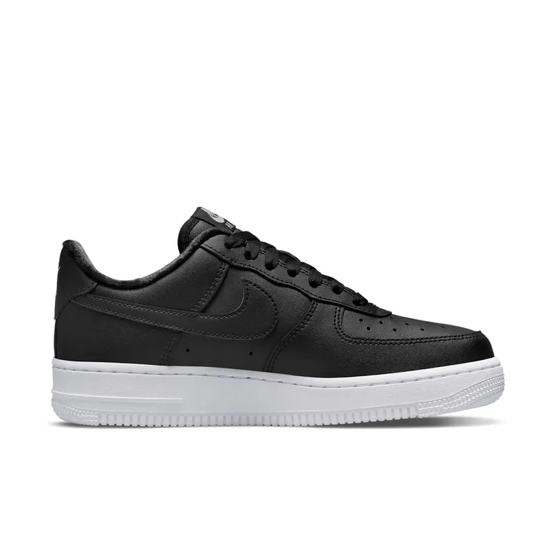 Nike Air Force 1 Low LX Black Pendant (W) – “Black / White / Metallic Silver” (DD1525-001)