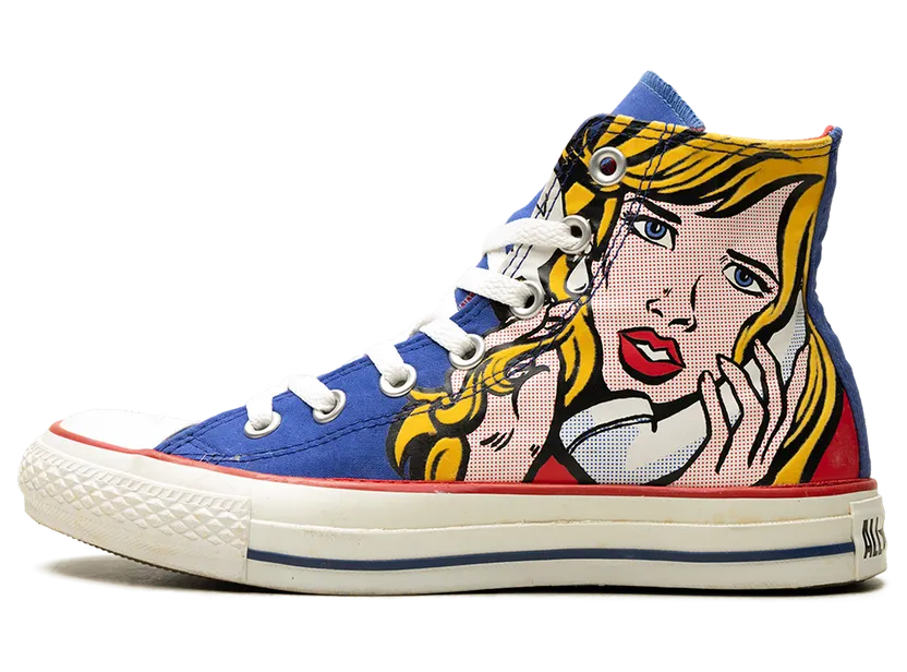 Converse All Star Pop Art Print High Sneakers “Chuck Taylor” (113848)