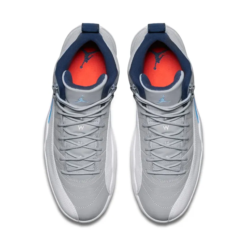 Air Jordan Nike AJ XII 12 Retro Grey University Blue (130690-007)