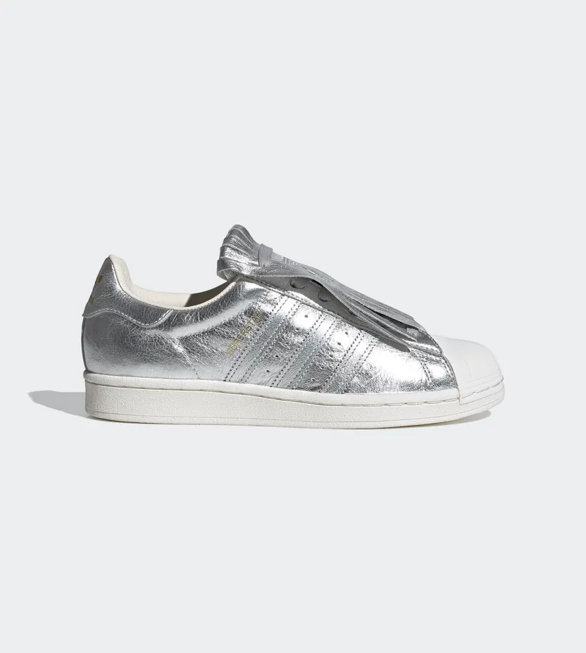 Adidas Superstar Fringe ‘Silver Metallic’ Silver Metallic/Silver Metallic/Chalk White (FW8159)