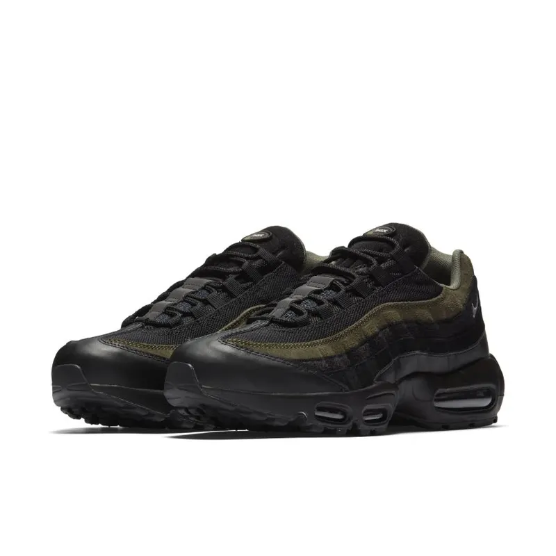Nike Air Max 95 HAL Black Olive Black/Cargo Khaki-Flat Silver-Black (AH8444-001)