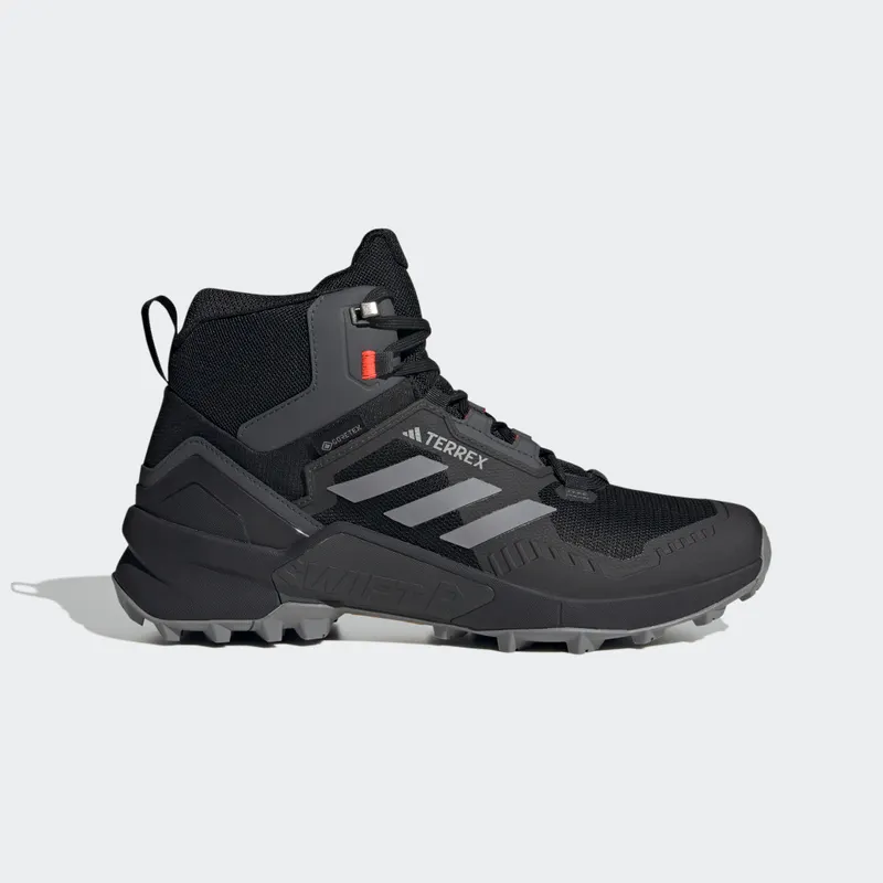 adidas Terrex Swift R3 Mid GORE-TEX Hiking Core Black / Grey Three / Solar Red (HR1308)