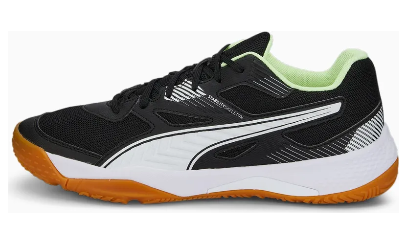 Puma Solarflash II Indoor Sports Shoes Wit/Zwart (106882-01)