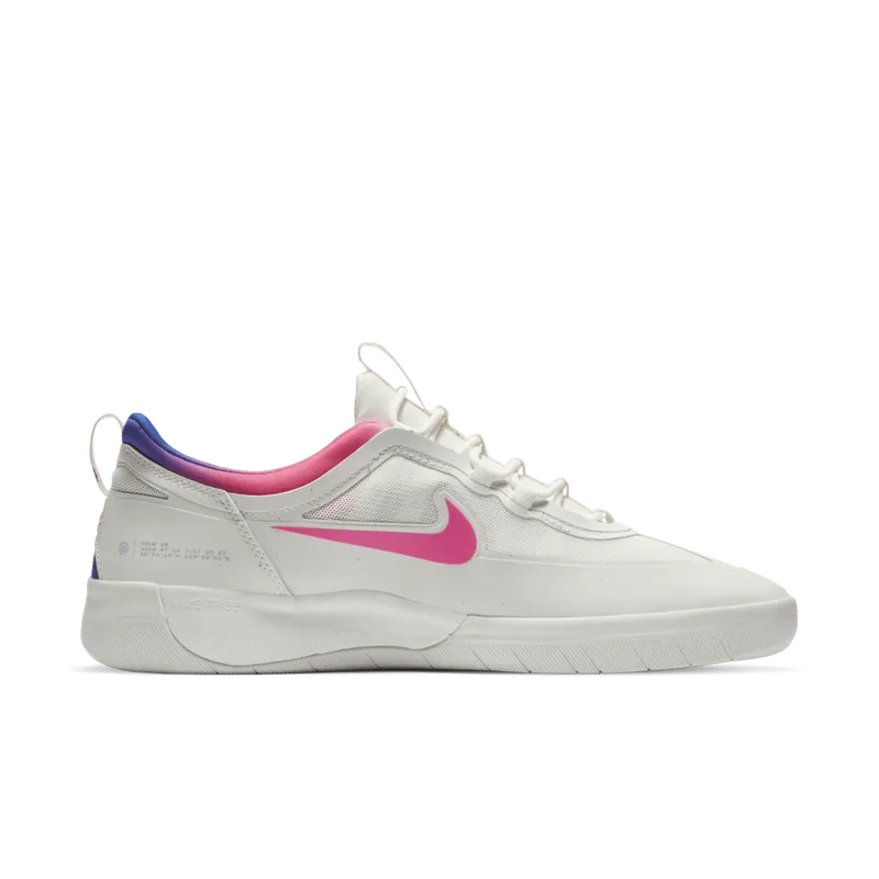 Nike SB Nyjah Free 2 Summit White Pink Blast Racer Blue Summit White/Pink Blast-Pink Blast-Racer Blue (CU9220-100)